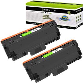 img 4 attached to 🖨️ GREENCYCLE Compatible Toner Cartridge for Samsung Xpress M3015DW/M0365FW Printer - High Yield Black, 2-Pack