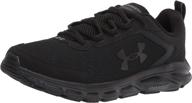 unleash your athletic potential with under armour charged assert black men's shoes логотип