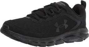 img 4 attached to Unleash Your Athletic Potential with Under Armour Charged Assert Black Men's Shoes