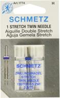 🧵 schmetz twin stretch machine needle size 2.5/75 - high-quality 1ct needle for stretch fabrics logo