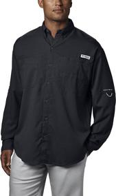 img 3 attached to Columbia Tamiami Sleeve Shirt Black Sports & Fitness