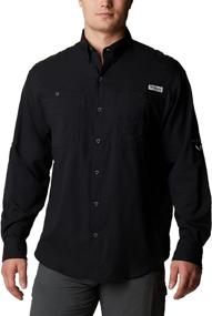 img 4 attached to Columbia Tamiami Sleeve Shirt Black Sports & Fitness
