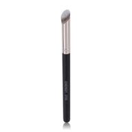 energy angled flat concealer brush for under eye concealer, nose contouring, and bronzer - ideal for liquid 🌟 foundation, cream cosmetics, pressed powder, and concealer palette - perfect blending, buffing, and stippling brush - small size 370s logo