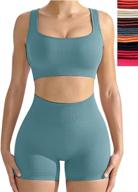 🏋️ stylish 2-piece women's workout set: cute yoga outfit for effective workouts logo