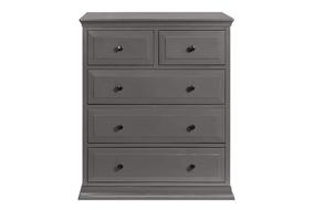 img 2 attached to Davinci Slate 5-Drawer Tall Dresser - Signature Collection