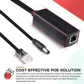 img 3 attached to 💡 Активный адаптер PoE Splitter - 48V на 12V, соответствует стандарту IEEE 802.3af, 10/100 Мбит/с - Набор из 2 штук.