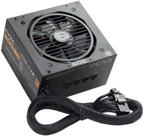 img 1 attached to EVGA 110-BQ-0600-K1 600 BQ: 600 Вт полумодульный источник питания с вентилятором FDB, эффективностью 80+ Bronze и гарантией на 3 года