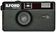 capture timeless moments with the ilford sprite 35-ii reusable/reloadable 35mm analog film camera in classic black logo