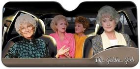 img 4 attached to Pop Culture Golden Girls Windshield Sun Shade Visor - Novelty Car Accessory for Ultimate UV Protection