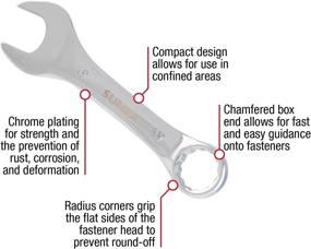 img 3 attached to 🛠️ Sunex Tools 9930M 10-Piece Metric Combination Set