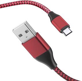 img 4 attached to 🔌 TPLTECH USB Type C Cable 2Pack 6.6FT - Fast Charging USB A to C Charger for Samsung Galaxy S10 S9 S8 +
