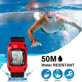 img 2 attached to Watches Waterproof Wristwatches Flashing Children