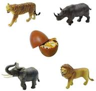 assorted animals puzzles elephant educational logo