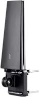 📡 monoprice digital hd7 outdoor hd antenna, 65 mile range, in sleek black design (124171) logo