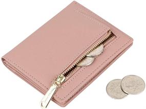 img 2 attached to 👛 Bifold Leather Wallet with Pocket for Women's Handbags & Wallets: A Must-Have Accessory