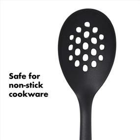 img 3 attached to 🥄 Black Nylon Slotted Spoon by OXO Good Grips - Enhance Your Kitchen Experience