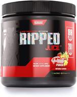 dmaa-бесплатный порошок betancourt nutrition ripped juice: 3,4 унции fruit punch - всепоглощающая спортивная добавка для тренировок логотип