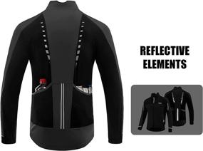 img 3 attached to BALEAF Cycling Running Thermal Windproof Outdoor Recreation for Outdoor Clothing
