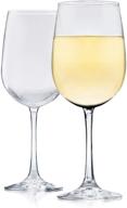 enhance your wine experience with libbey vina white wine glasses - set of 6 логотип