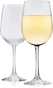 img 4 attached to Enhance Your Wine Experience with Libbey Vina White Wine Glasses - Set of 6