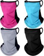 pieces cooling breathable balaclava bandana logo