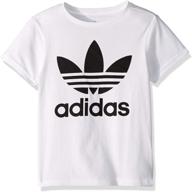 👕 adidas originals kids trefoil tee - unisex stylish and comfortable logo