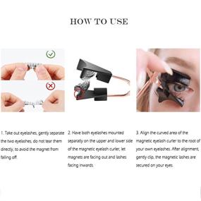 img 1 attached to Eyelashes Applicator Kit，Glue Free Clip，Dual Needed，Natural