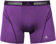 adidas спортивное белье sport performance фиолетовое логотип