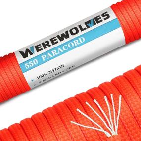 img 3 attached to 🐺 550lb Paracord Type III - 7 Strand Nylon Core and Shell - Various Colors - Ideal for Werewolf Enthusiasts