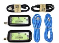 2-pack - directv broadband deca ethernet to coax adapter - 3rd gen (with 2 usb power cables) logo