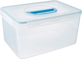 img 4 attached to 🍲 Komax Biokips XXL Food Storage Container (48.6-Cups): Airtight Flour, Rice, Sugar, Baking Supplies, Bulk and Pet Food Container. BPA-Free Food Bucket With Locking Lid & Handle