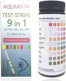 img 4 attached to 🐠 Qguai 9 in 1 Aquarium Test Strips - Saltwater Freshwater Pond Pool Spa Water Testing Kit: pH, Nitrate, Nitrite, Carbonate, Chlorine, Alkalinity, Hardness - Fast, Accurate & Convenient - 50 Strips