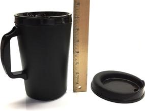 img 1 attached to 🔥 Ultimate ThermoServ Foam Insulated Coffee Mugs: Enjoy Optimal Temperature Retention