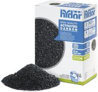 🐠 hydor activated carbon canister filter media – low ash content for freshwater aquariums – ensures crystal clear water – with mesh bag – 100 gm pouches – 3 count логотип