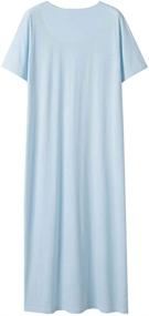 img 3 attached to Keyocean Nightgowns Cotton Lightweight Sleepwear Women's Clothing