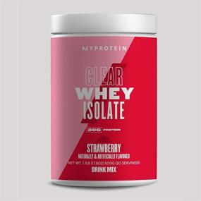 img 2 attached to 🍓 Revitalizing Strawberry Flavor: Myprotein Clear Whey Isolate - 20 Servings for Effective Results