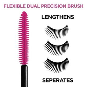 img 1 attached to Pack of 2 L'Oreal Paris Telescopic Mascara in Black [905] - 0.27 oz