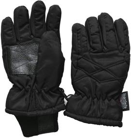 img 1 attached to 🧤 Stay Warm and Dry on the Slopes with SANREMO Unisex Kids Thinsulate and Waterproof Ski Gloves