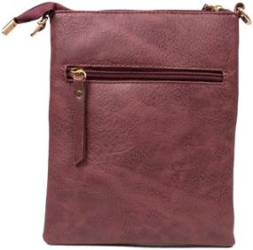 img 2 attached to Versatile Casual Double Crossbody: Women's Handbags, Wallets & Crossbody Bags with Functional Pockets