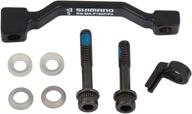 🔧 enhance your braking precision with shimano f180p/p2 disc brake adapter logo