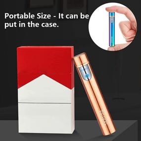 img 1 attached to SKRFIRE Cigarette Shaped Windproof Rechargeable Cigarette Household Supplies