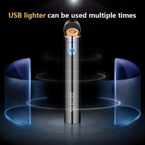 img 3 attached to SKRFIRE Cigarette Shaped Windproof Rechargeable Cigarette Household Supplies