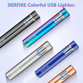 img 2 attached to SKRFIRE Cigarette Shaped Windproof Rechargeable Cigarette Household Supplies