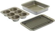 🍳 nordic ware 5 piece compact aluminized steel ovenware bakeware set logo