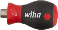 🔧 wiha 28103 stubby magnetic 1/4 bit holder - 57mm logo