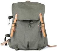 gootium canvas backpack military rucksack logo