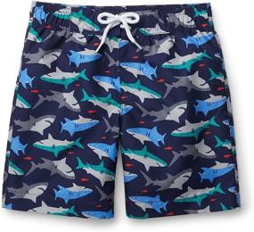 img 4 attached to Adventure awaits with Hope Henry Board Short Elastic Boys' Swimwear