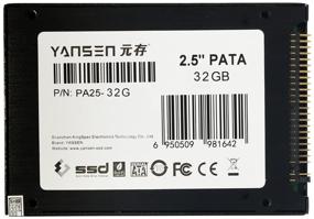 img 2 attached to 💾 KingSpec 2.5-inch PATA/IDE SSD Solid State Disk with 32GB Capacity (MLC Flash) and SM2236 Controller