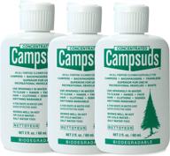 campsuds outdoor soap - biodegradable, environmentally safe all-purpose cleaner for camping, hiking, backpacking, and travel логотип