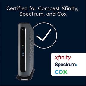 img 2 attached to 🚀 Motorola MB8611 DOCSIS 3.1 Multi-Gig Cable Modem: Ideal for Xfinity Gigabit, Cox Gigablast, Spectrum & More!